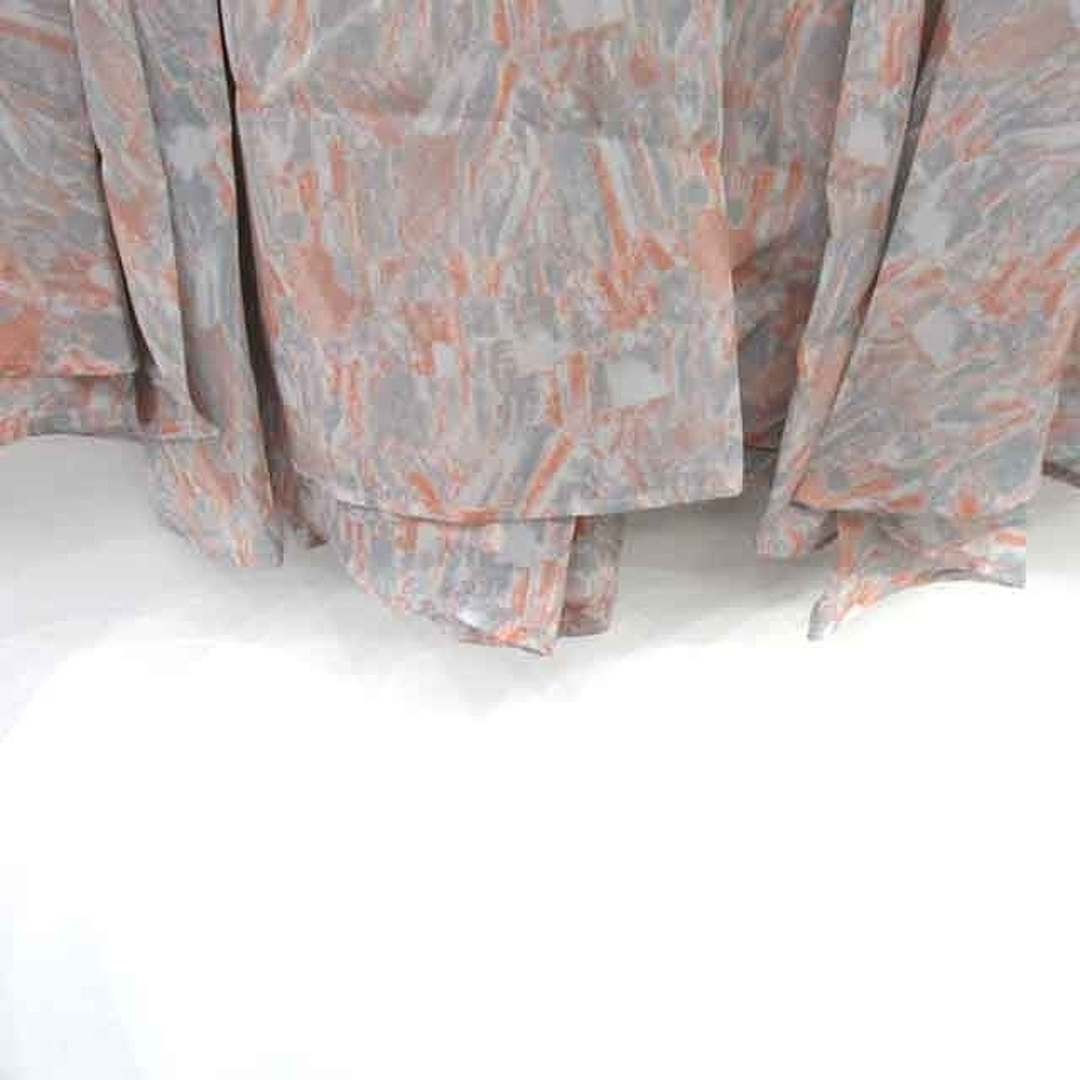 INDEX(インデックス)のインデックス タグ付き キュロット ショート パンツ M グレー オレンジ レディースのパンツ(キュロット)の商品写真