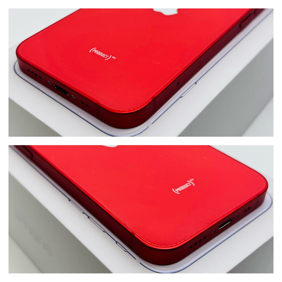 A 新品電池 iPhone 12 mini レッド 256 GB SIMフリー