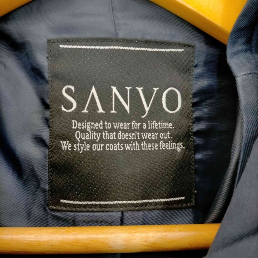 SANYO(サンヨー) フード付き トレンチコート レディース アウター コート