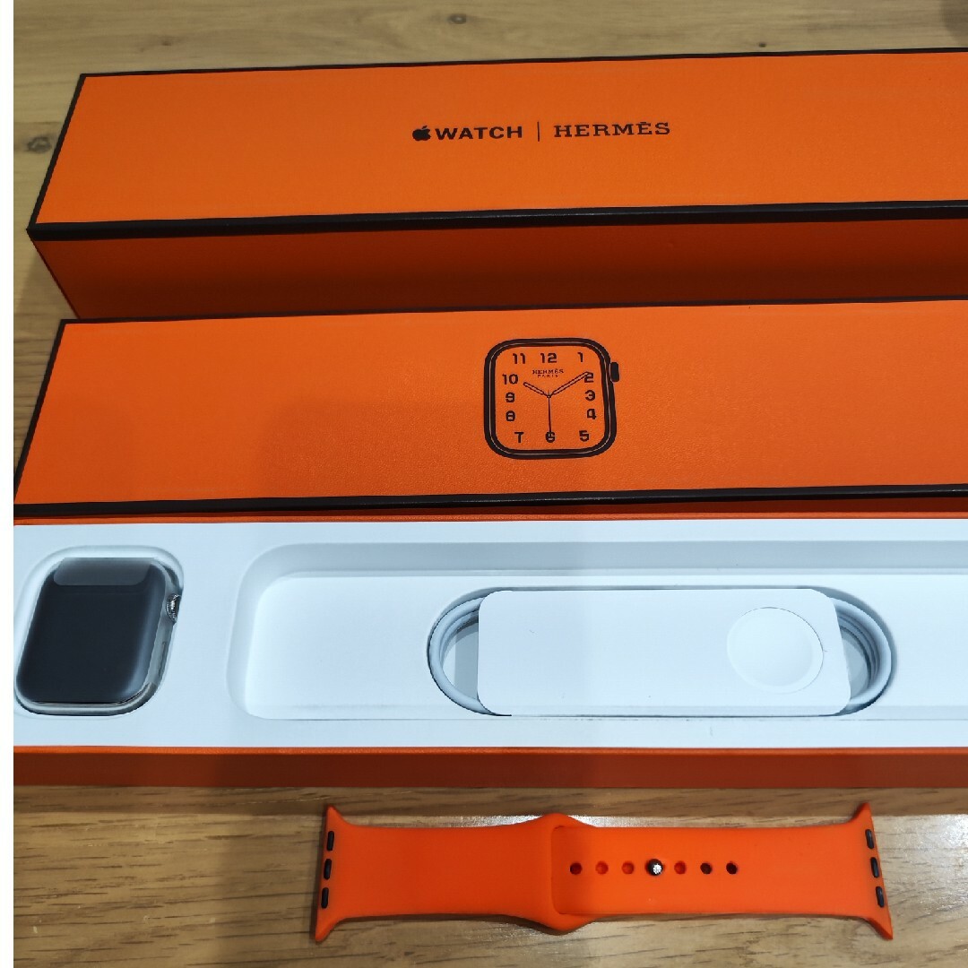 Applewatch HERMES series7 45mm 　バッテリー100