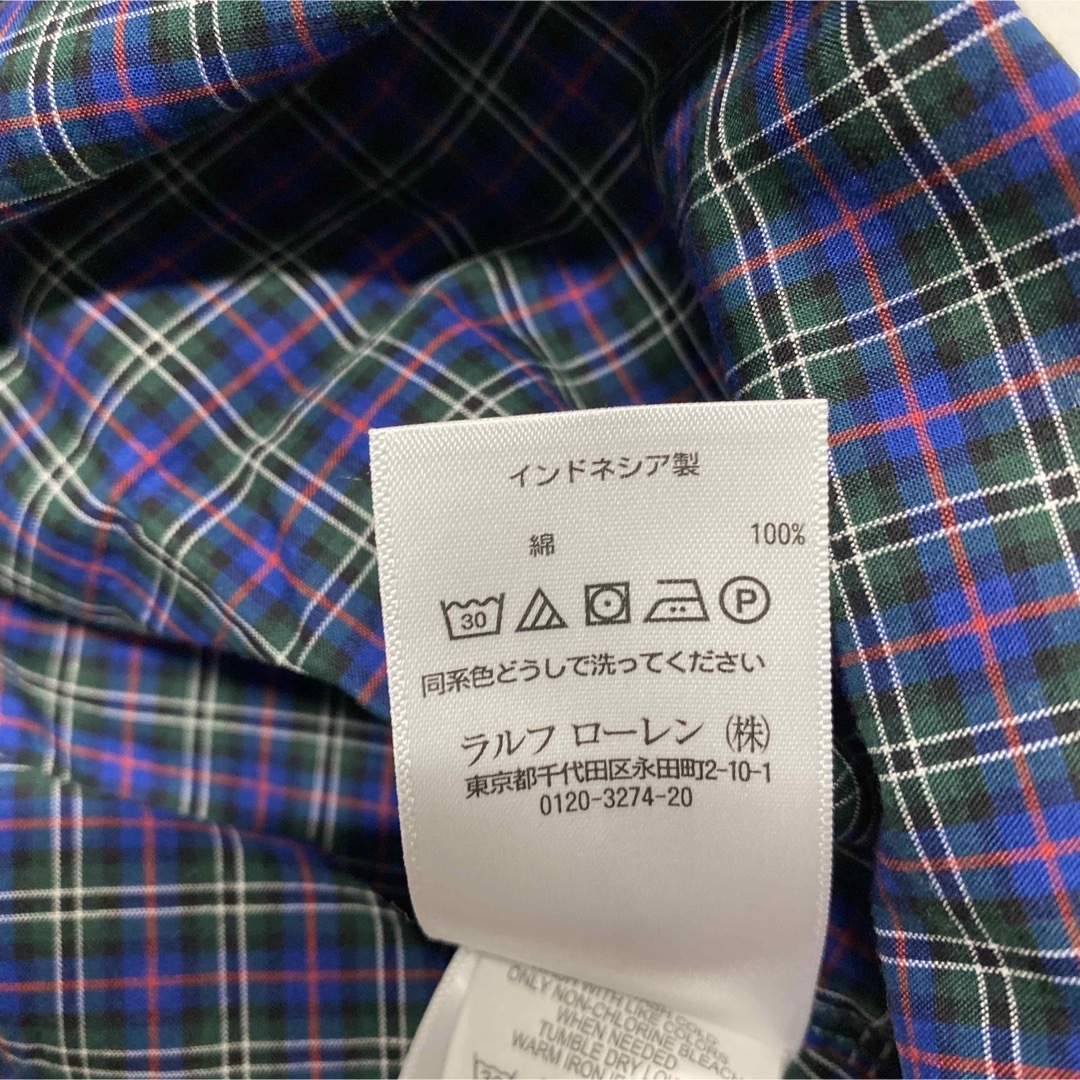 Ralph Lauren(ラルフローレン)のラルフローレン⭐︎ボタンダウンシャツ　170 新品 キッズ/ベビー/マタニティのキッズ服男の子用(90cm~)(ブラウス)の商品写真