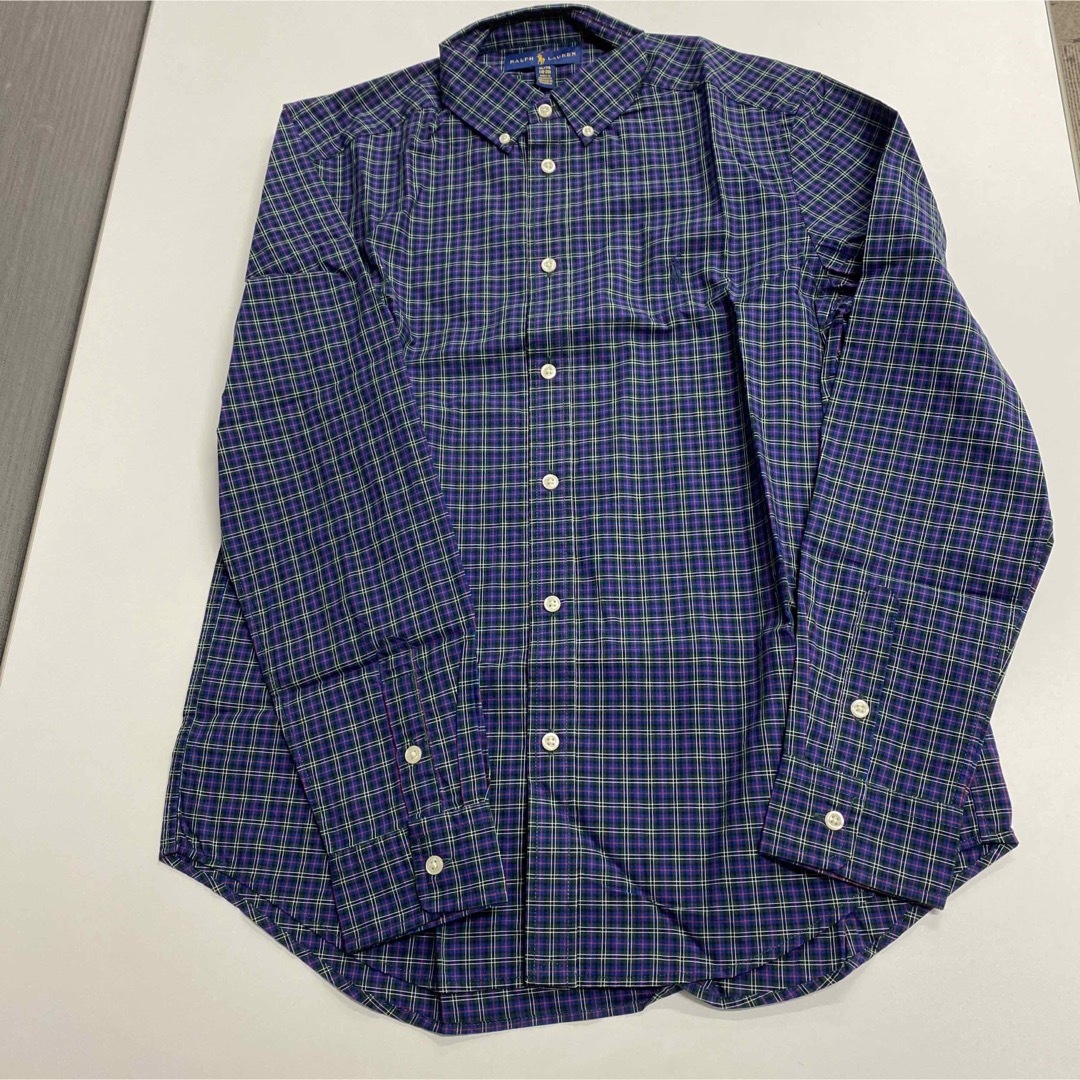 Ralph Lauren(ラルフローレン)のラルフローレン⭐︎ボタンダウンシャツ　170 新品 キッズ/ベビー/マタニティのキッズ服男の子用(90cm~)(ブラウス)の商品写真