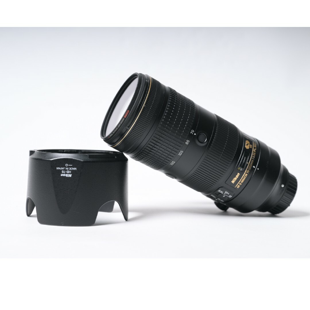 Nikon(ニコン)の【大三元】Nikon AF-S 70-200F2.8E FL ED VR スマホ/家電/カメラのカメラ(レンズ(ズーム))の商品写真