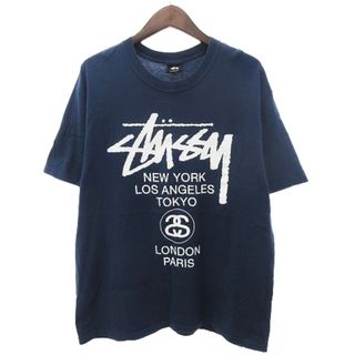 ステューシー ネイビー Tシャツ・カットソー(メンズ)の通販 300点以上