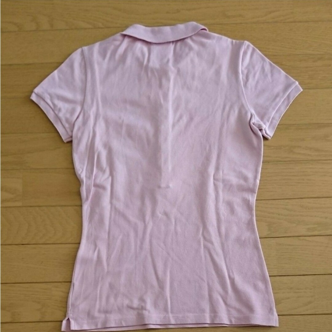 LACOSTE(ラコステ)の美品！ ラコステ LACOSTE ポロシャツ S 半袖 トップス ピンク レディースのトップス(ポロシャツ)の商品写真
