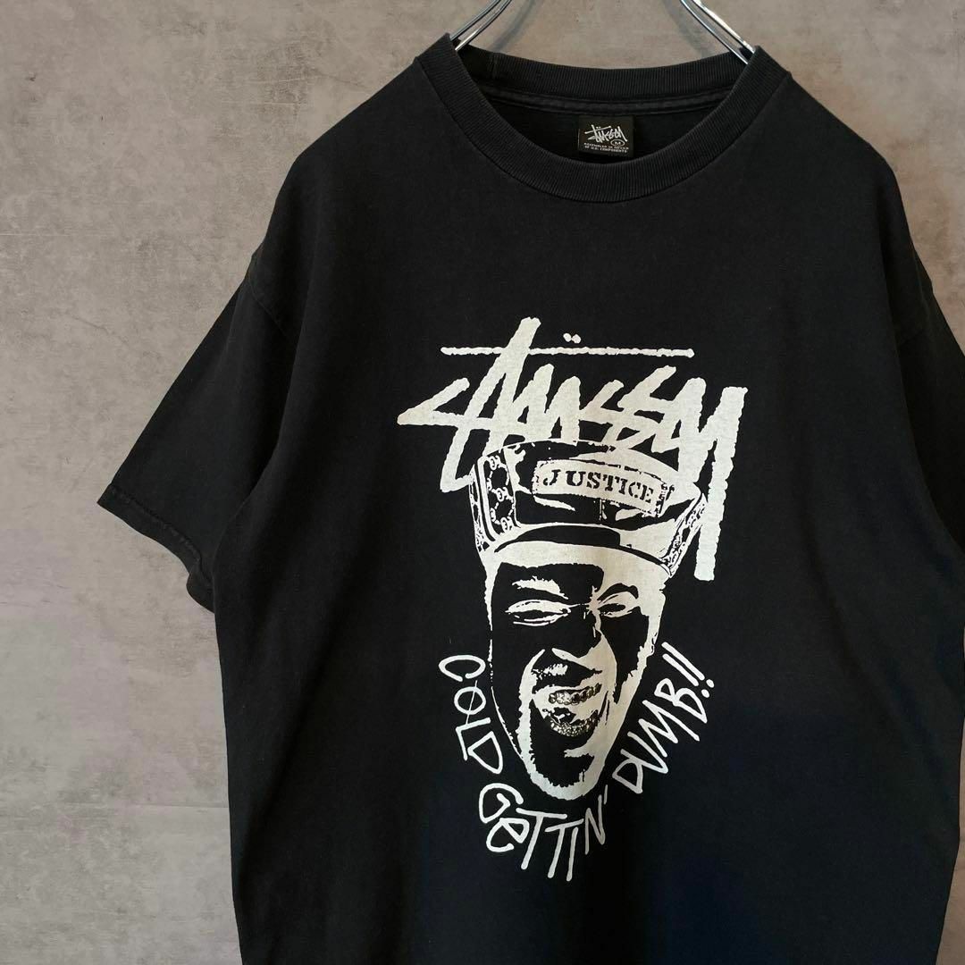 【ヒップホップ、 COLD GETTIN' DUMB】stussyTシャツ