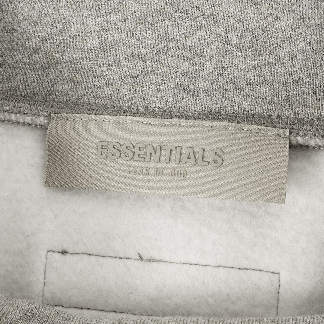 FEAR OF GOD フィアオブゴッド スウェット サイズ:M 22SS FOG ESSENTIALS エッセンシャルズ オーバーサイズ モックネック スウェットシャツ Mockneck ダークオートミール トップス トレーナー  【メンズ】