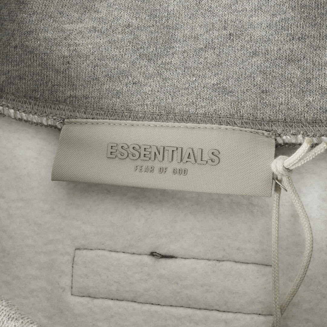 FEAR OF GOD フィアオブゴッド スウェット サイズ:M 22SS FOG ESSENTIALS エッセンシャルズ オーバーサイズ モックネック スウェットシャツ Mockneck ダークオートミール トップス トレーナー  【メンズ】