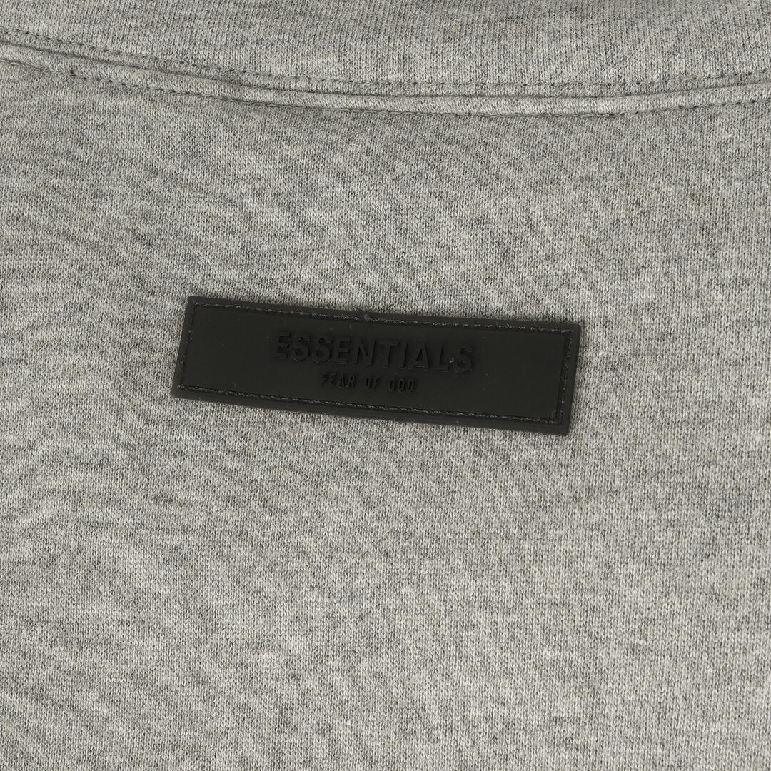 FEAR OF GOD フィアオブゴッド スウェット サイズ:M 22SS FOG ESSENTIALS エッセンシャルズ オーバーサイズ モックネック スウェットシャツ Mockneck ダークオートミール トップス トレーナー  【メンズ】