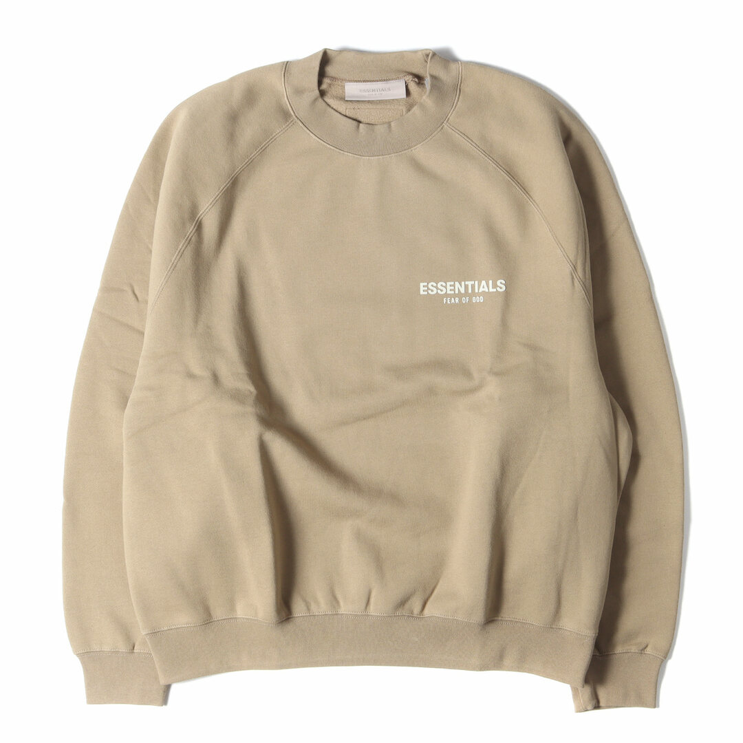 フォグ ESSENTIALS Crewneck Sand ロゴクルーネックスウェット メンズ M-