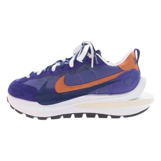 ナイキ(NIKE)のNIKE ナイキ スニーカー DD1875-500 × SACAI サカイ VAPOR WAFFLE DARK IRIS ヴェイパー ワッフル ダークアイリス スニーカー パープル系 26.5cm【新古品】【未使用】【中古】(スニーカー)