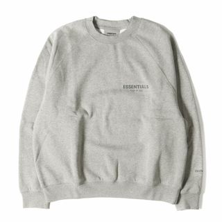 フィアオブゴッド(FEAR OF GOD)のFEAR OF GOD フィアオブゴッド スウェット サイズ:M 20AW FOG ESSENTIALS オーバーサイズ クルーネック スウェットシャツ Crewneck ヘザーオートミール トップス トレーナー 【メンズ】(スウェット)