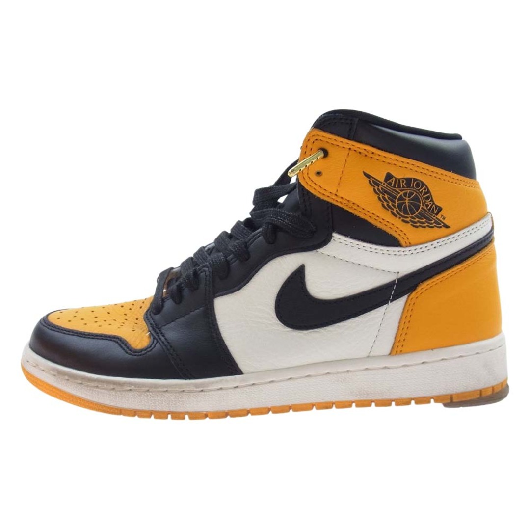 NIKE ナイキ スニーカー 555088-711 Air Jordan 1 Retro High OG Taxi AJ1 エアジョーダン レトロ ハイ タクシー イエロー系 27.5cm