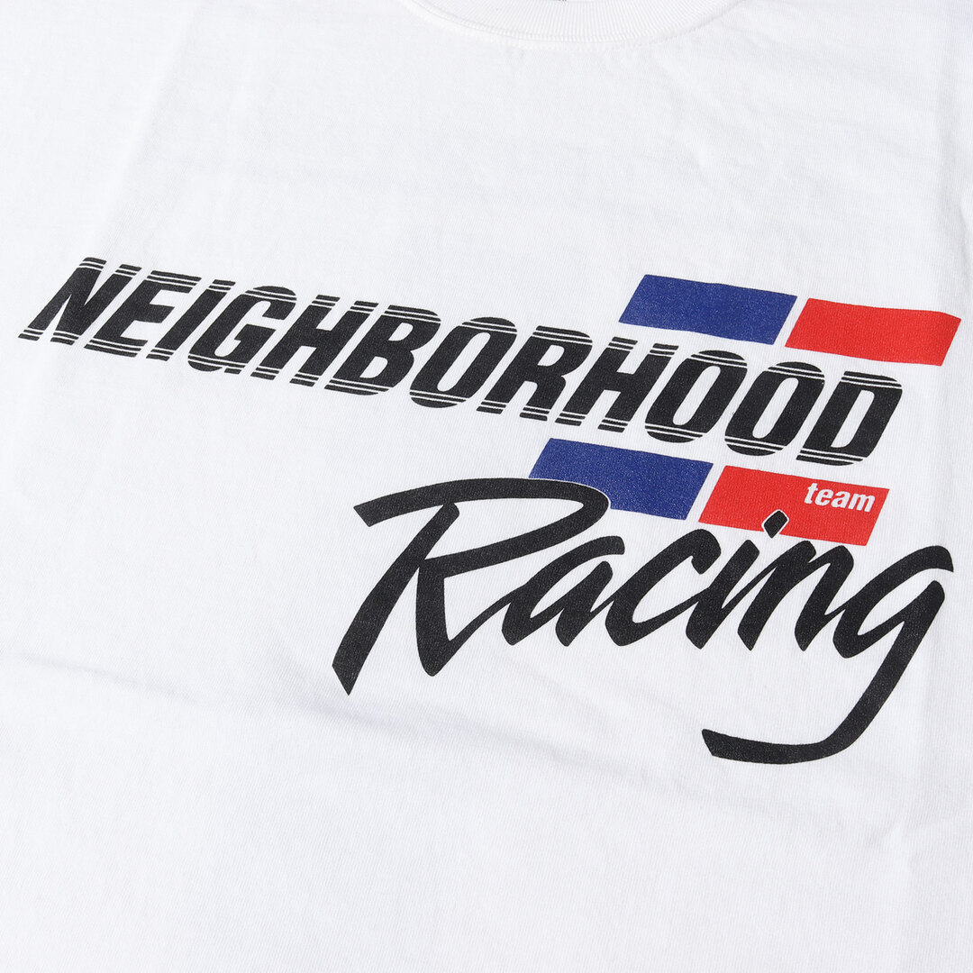 サイズM NEIGHBORHOOD ロゴTシャツ NH TEE SS-1 白