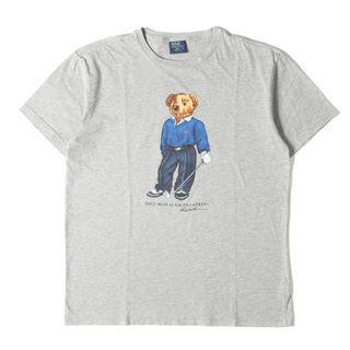 ポロラルフローレン(POLO RALPH LAUREN)のPOLO Ralph Lauren ポロ ラルフローレン Tシャツ サイズ:L 00s ポロベア クルーネック 半袖 Tシャツ ヘザーグレー トップス カットソー アメカジ カジュアル トラッド【メンズ】【中古】(Tシャツ/カットソー(半袖/袖なし))