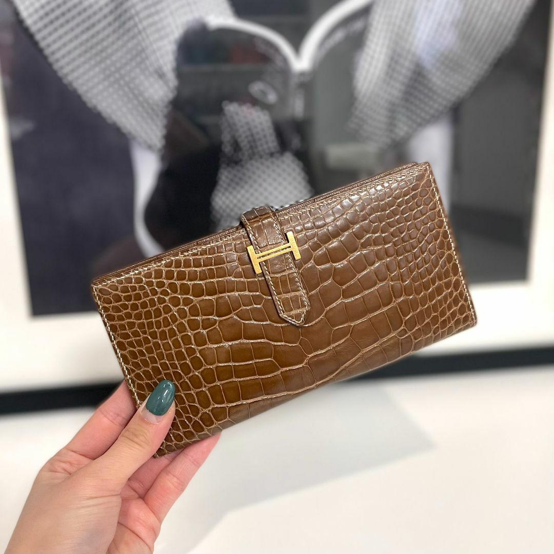 HERMES　ベアンスフレ長財布