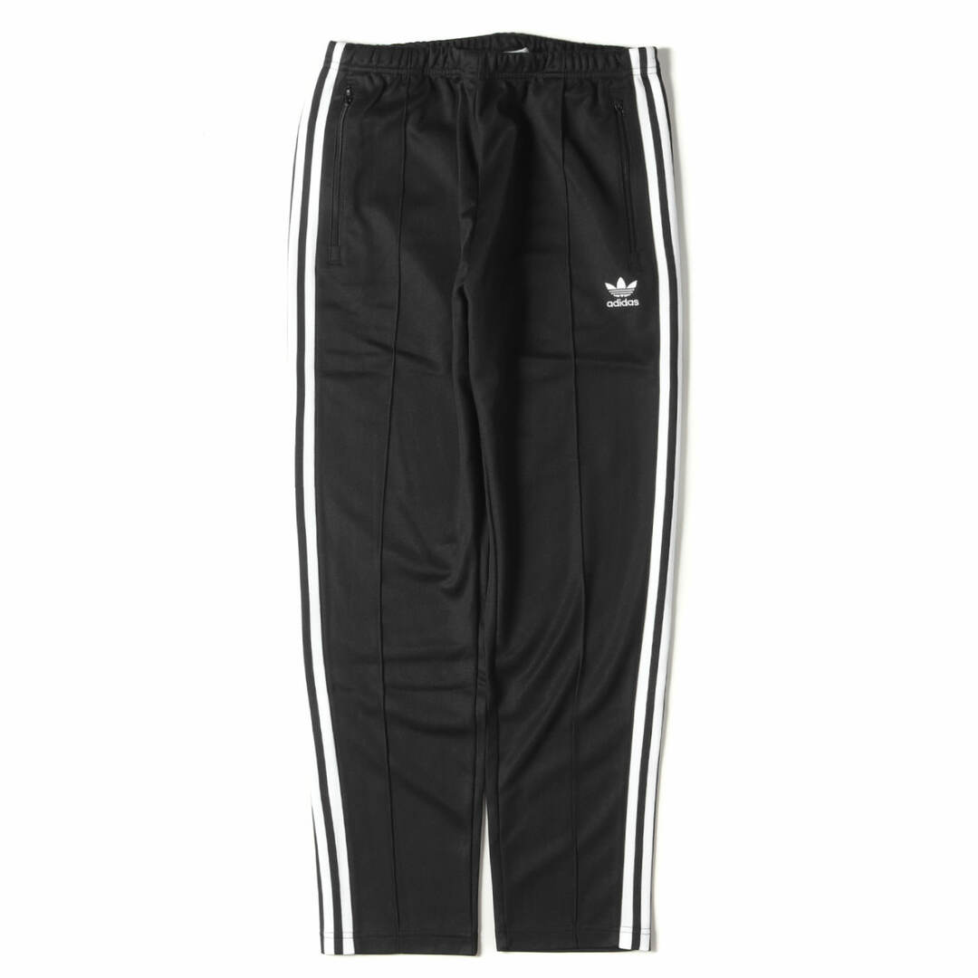 パンツadidas アディダス パンツ サイズ:XL 23SS アディカラー クラシックス ベッケンバウアー トラック パンツ II5764 ジャージ スリムフィット スリーストライプス サイドライン トレフォイル 刺繍 ブラック ホワイト 黒白 ボトムス ズボン 【メンズ】【美品】