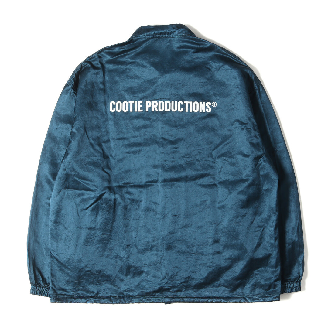 COOTIE PRODUCTIONS クーティー サテンコーチジャケット 紫