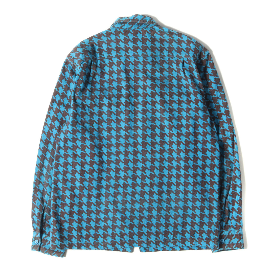 Supreme Flannel Zip Up Shirt Sサイズ Blue