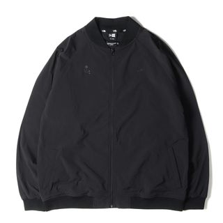 マスターマインドジャパン(mastermind JAPAN)のmastermind JAPAN マスターマインドジャパン ジャケット サイズ:XXL 22AW NEW ERA ニューエラ ロゴ ストレッチ  マット ナイロン ボンバー ジャケット アウター ブルゾン フライトジャケット タスラン加工 ブラック 黒 コラボ【メンズ】【中古】(ブルゾン)