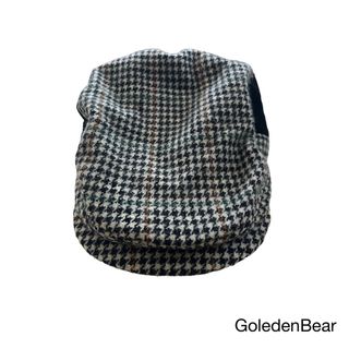 ゴールデンベア(Golden Bear)のハンチング　男女兼用　GoledenBear    ゴールデンベア　千鳥　Ｌ(ハンチング/ベレー帽)