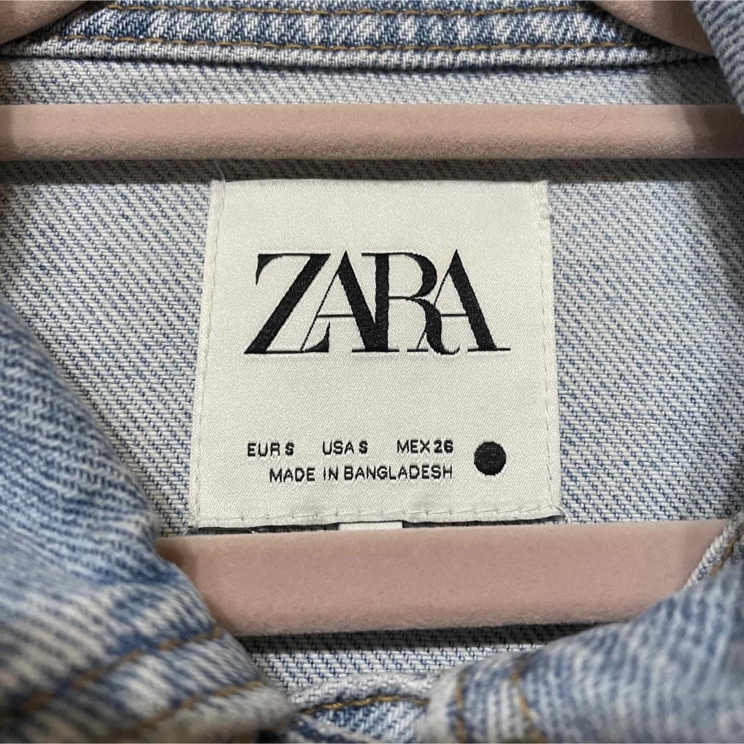 ZARA(ザラ)の3連休限定価格_ZARA_デニムワンピース レディースのワンピース(ひざ丈ワンピース)の商品写真