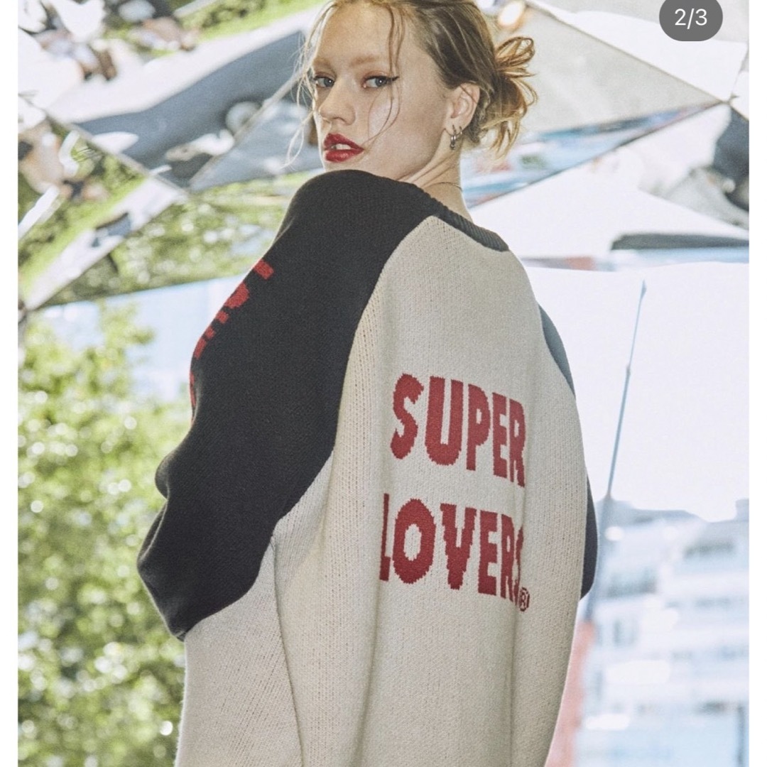 jouetie(ジュエティ)のSUPERLOVERS×jouetie ニット レディースのトップス(ニット/セーター)の商品写真