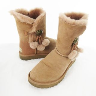 アグ(UGG)のアグ ムートンブーツ W BAILEY BUTTON  US7 24ｃｍ (ブーツ)