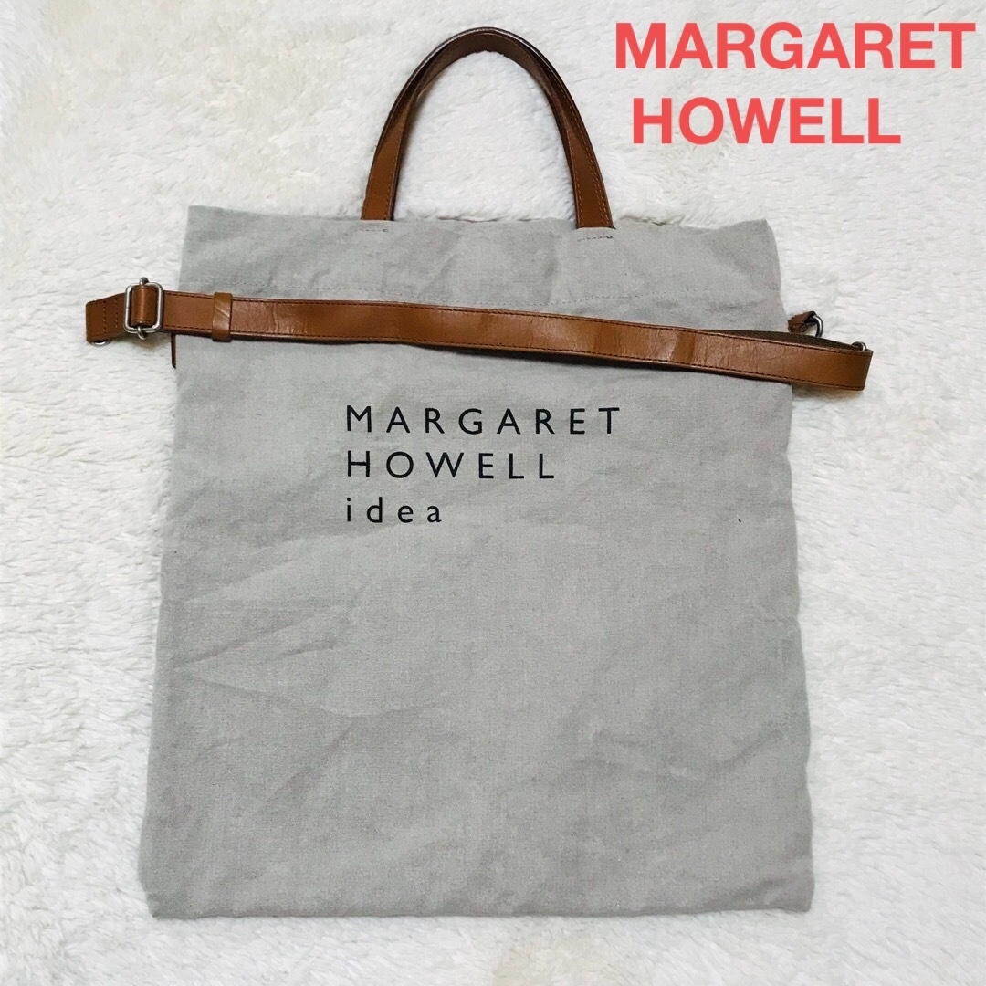 MARGARET HOWELL idea オルフ2WAYトートバッグ レザー - トートバッグ