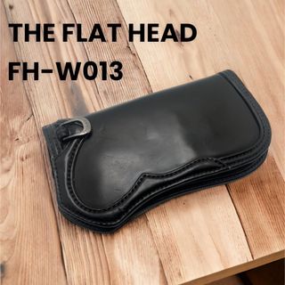 フラットヘッド(THE FLAT HEAD)のフラットヘッド コードバン　セミロングウォレット(長財布)