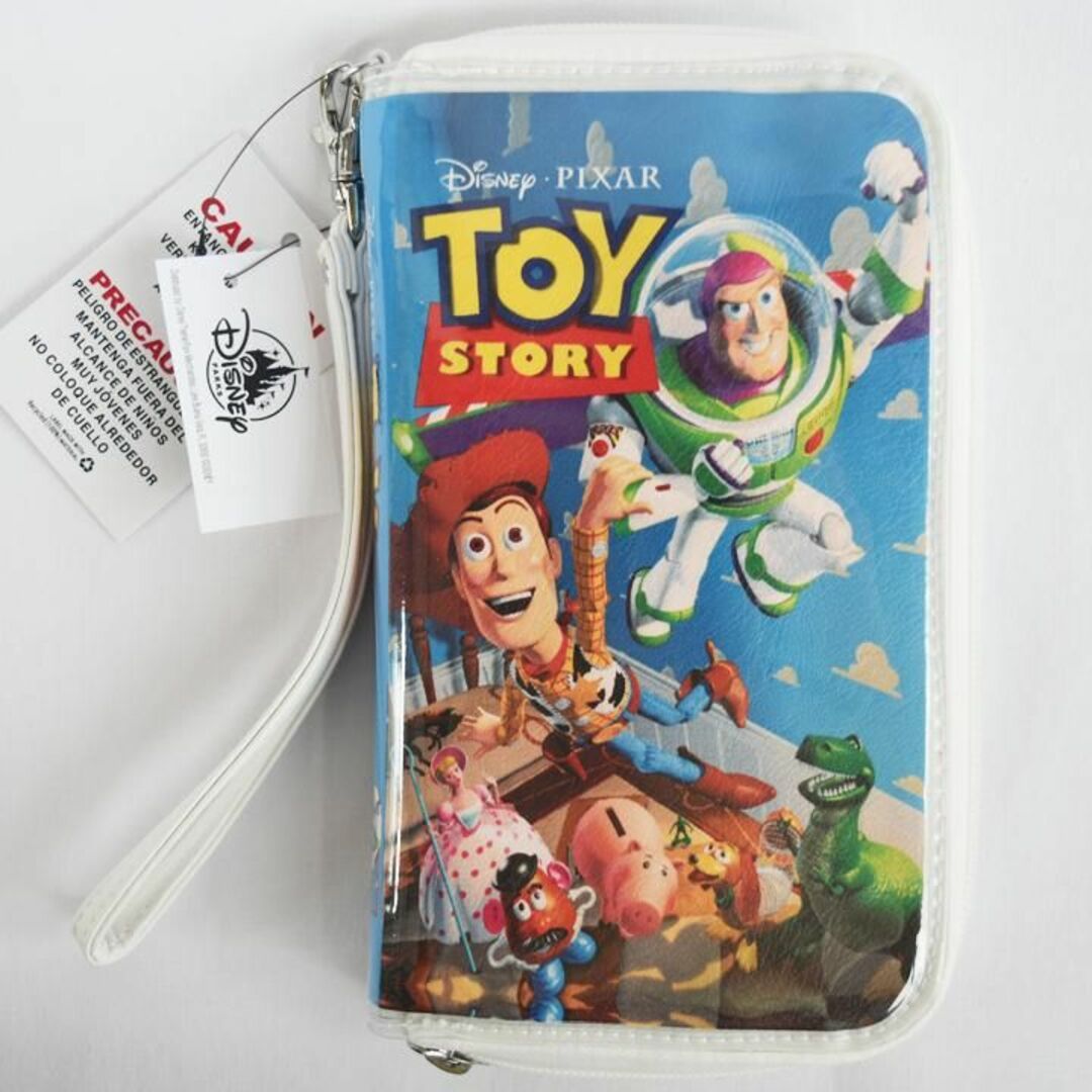 ディズニー ピクサー トイストーリー ビデオテープ VHS クラッチ 財布