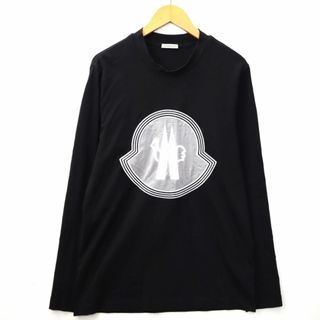 MONCLER モンクレール 立体ロゴ ボーダー Tシャツ ネイビー XXL