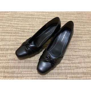 フォーマル パンプス　ヒール　新品　23.5(ハイヒール/パンプス)