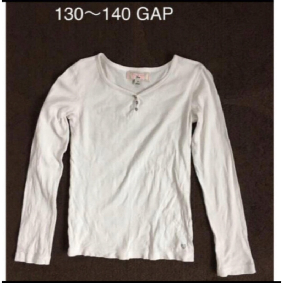 GAP ネルシャツ ロンT 140 - トップス(Tシャツ