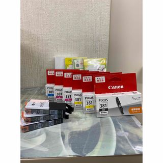 キヤノン(Canon)のcanon純正品 標準容量インクタンク PIXUS381 BCI-381(PC周辺機器)