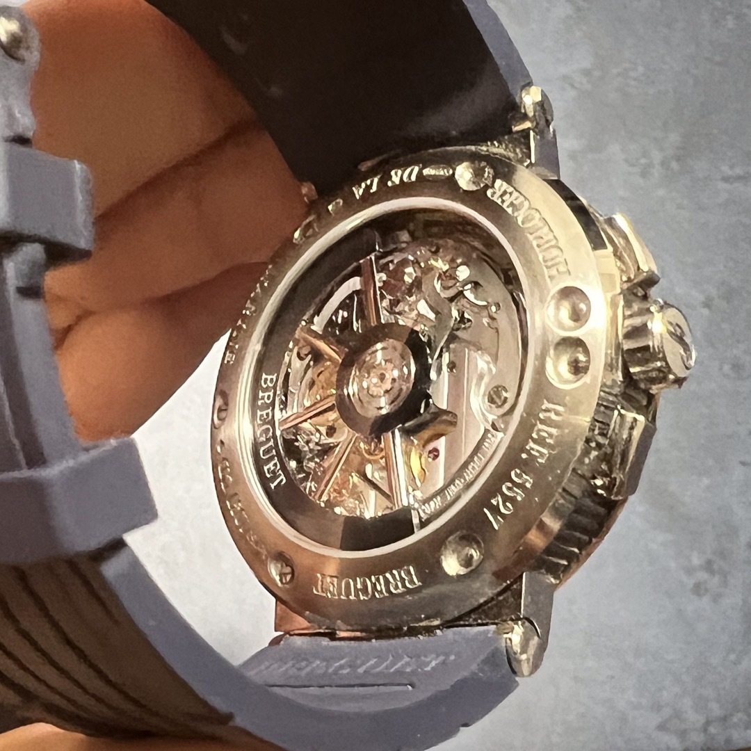 Breguet(ブレゲ)のBreguet 5527TI/Y1/5WV メンズの時計(腕時計(アナログ))の商品写真