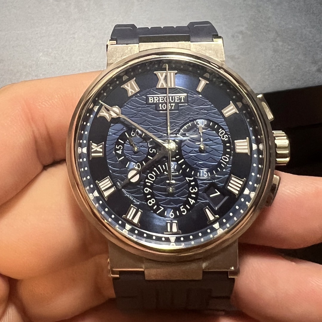 Breguet(ブレゲ)のBreguet 5527TI/Y1/5WV メンズの時計(腕時計(アナログ))の商品写真