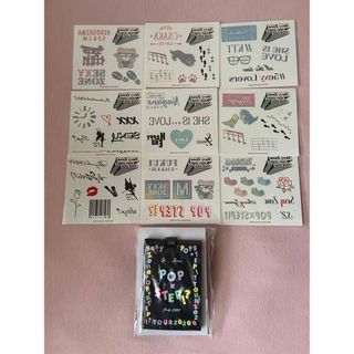 SexyZone POP×STEP!? タトゥーシール カードケース セット