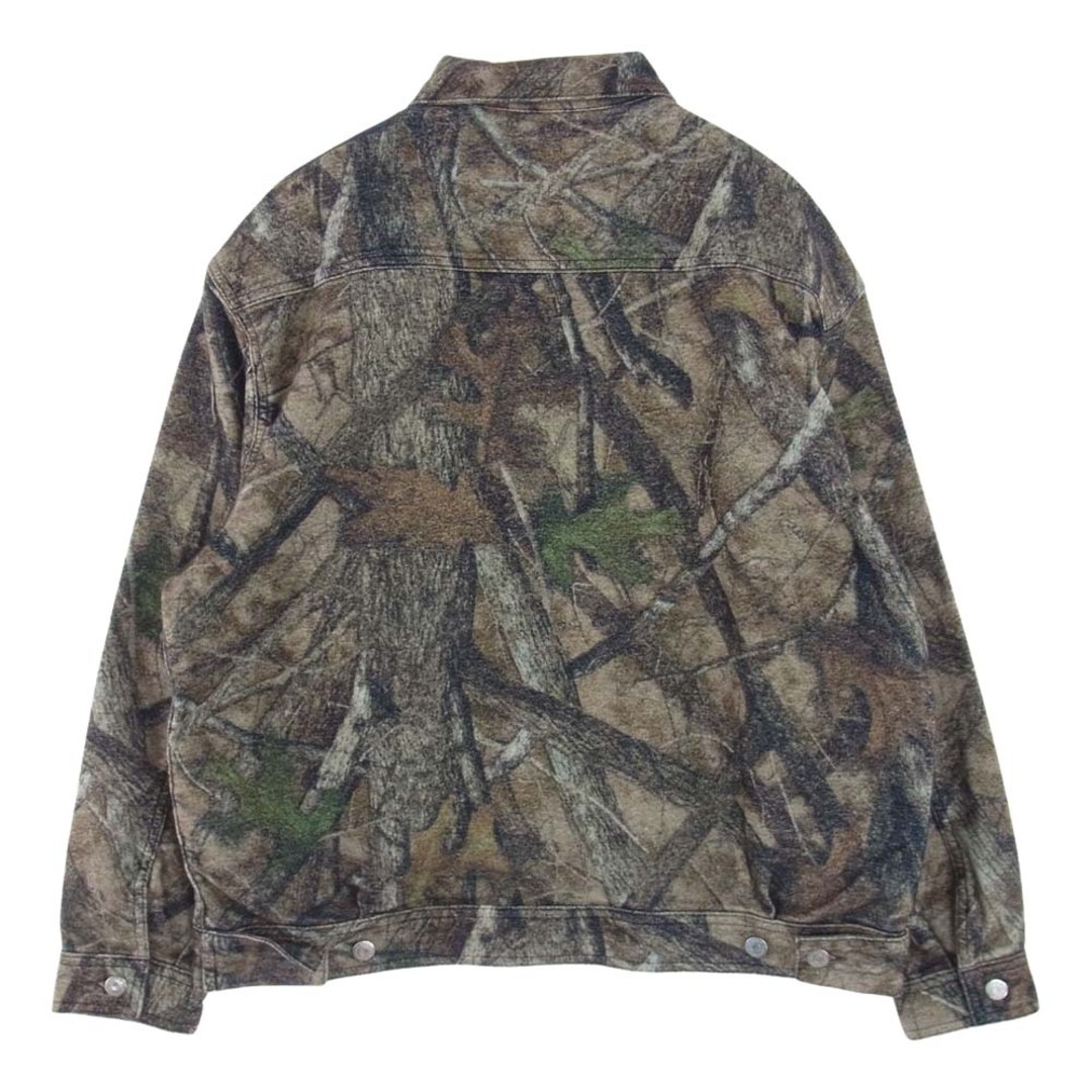 Supreme シュプリーム ジャケット 23AW Moleskin Work Jacket Camo 総柄 モールスキン ワーク ジャケット カーキ系 M【新古品】【未使用】