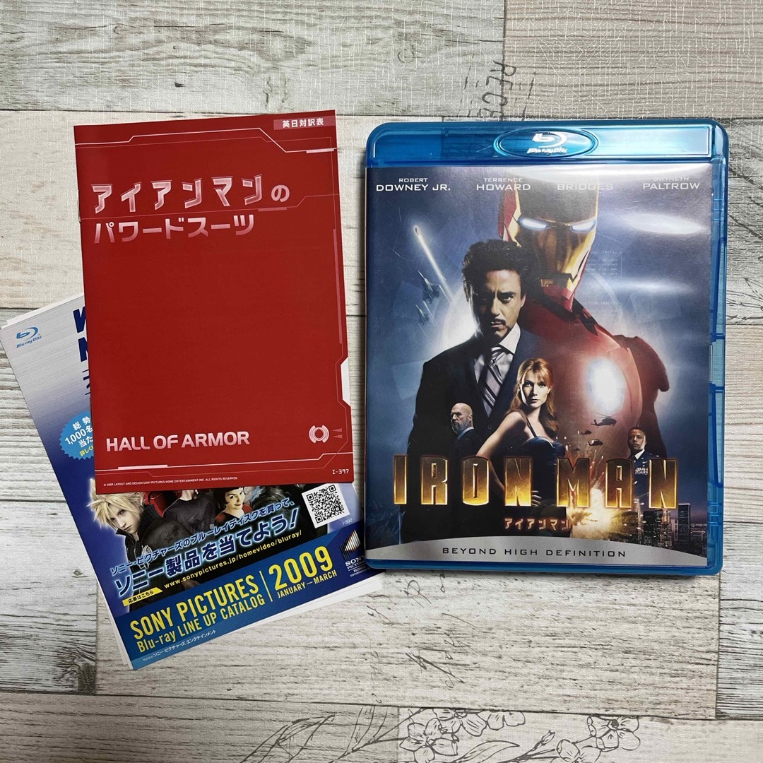 Blu-ray」の通販　by　「アイアンマン　MARVEL　翠翠｜マーベルならラクマ