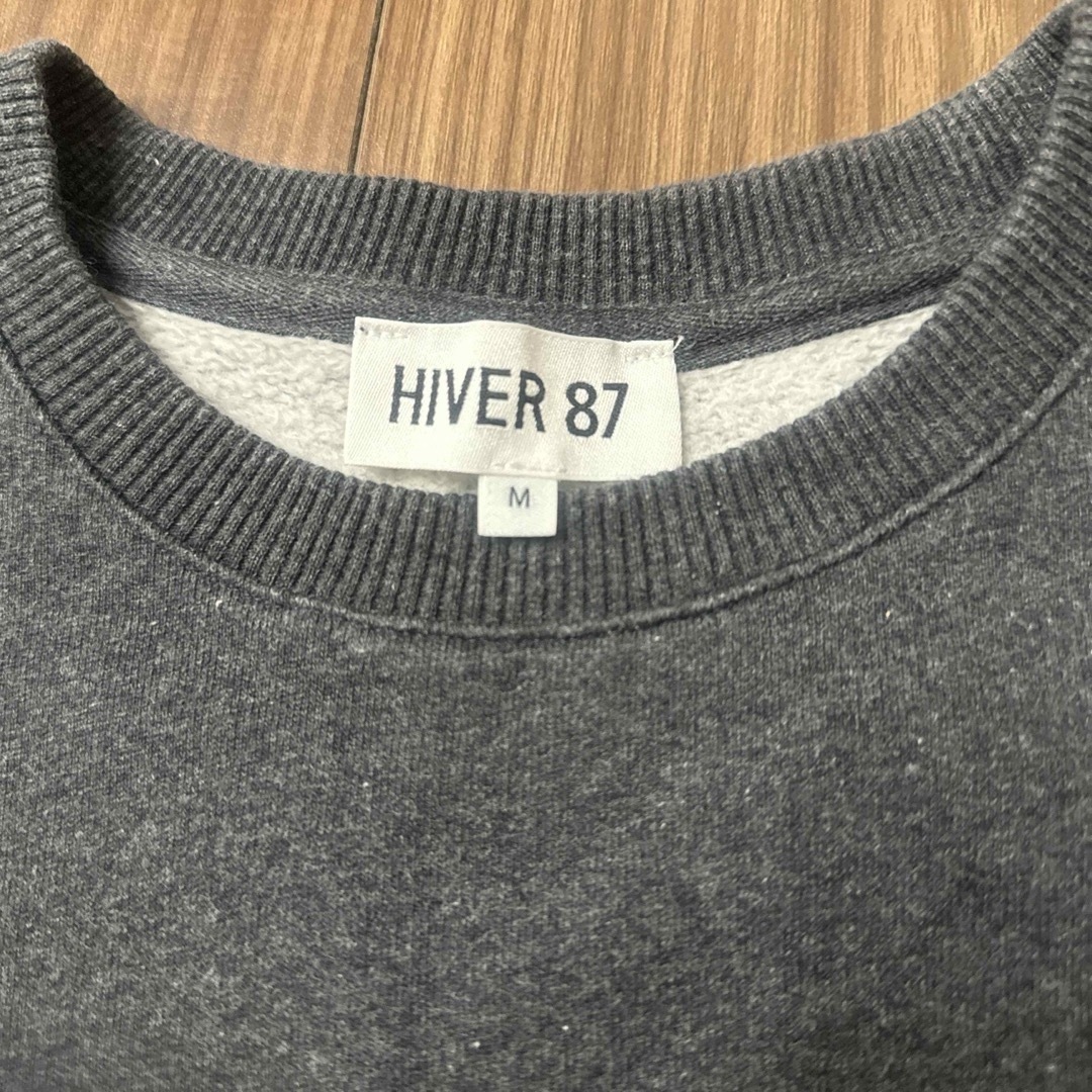 A.P.C(アーペーセー)の美品【A.P.C.】30周年 HIVER87タグ 反転ロゴ スウェット メンズのトップス(スウェット)の商品写真