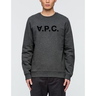 アーペーセー(A.P.C)の美品【A.P.C.】30周年 HIVER87タグ 反転ロゴ スウェット(スウェット)