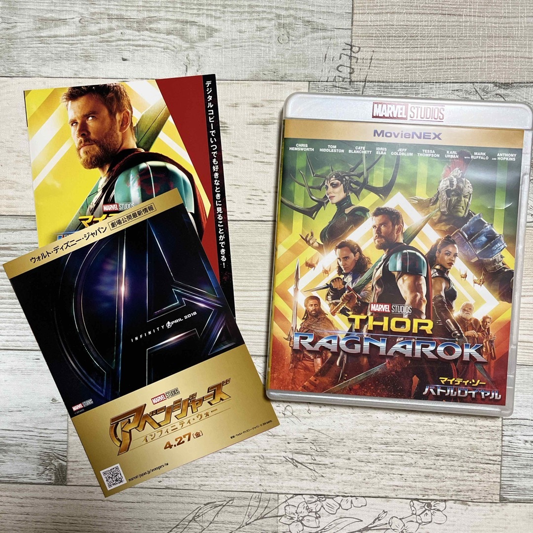 MARVEL(マーベル)の「マイティ・ソー　バトルロイヤル　MovieNEX Blu-ray」 エンタメ/ホビーのDVD/ブルーレイ(外国映画)の商品写真