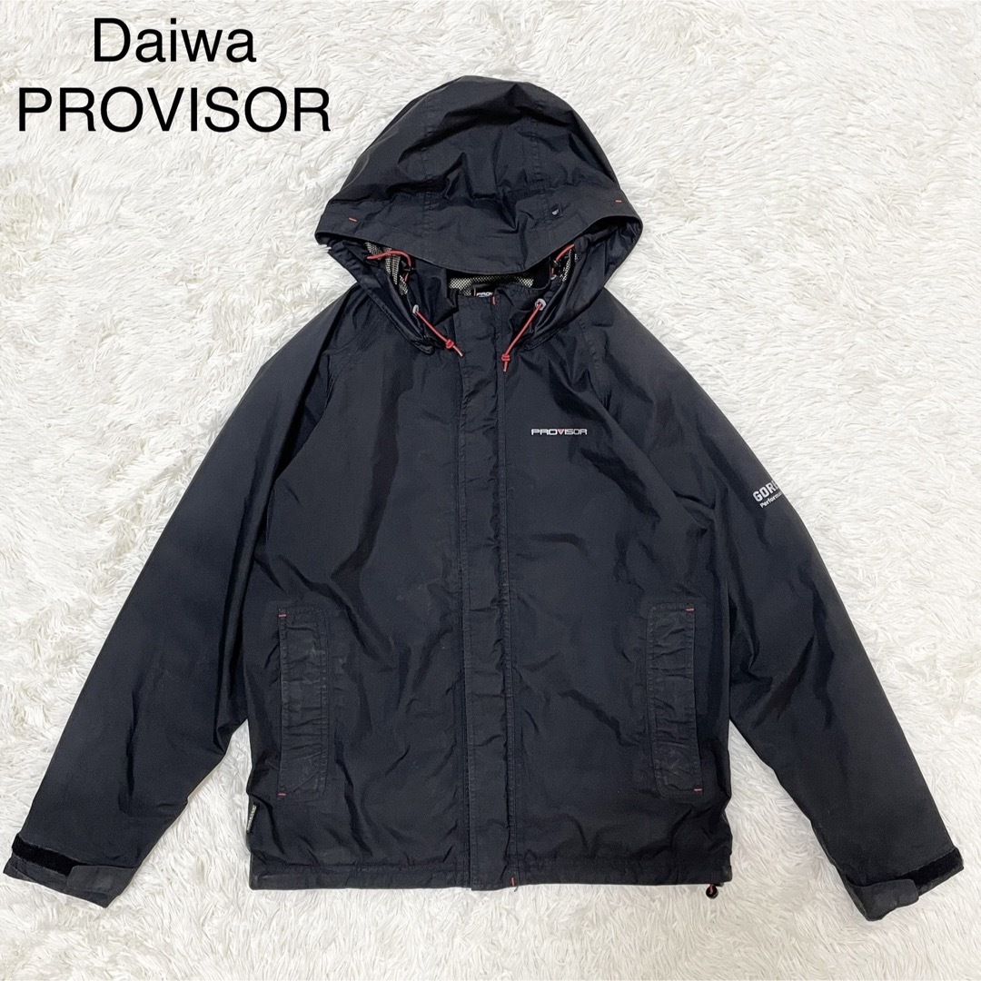 DAIWA PROVISOR【ゴアテックス】フィッシングジャケット 黒 L 釣り-