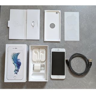 アイフォーン(iPhone)のiPhone 6s SIMフリー 64GB ホワイト(スマートフォン本体)