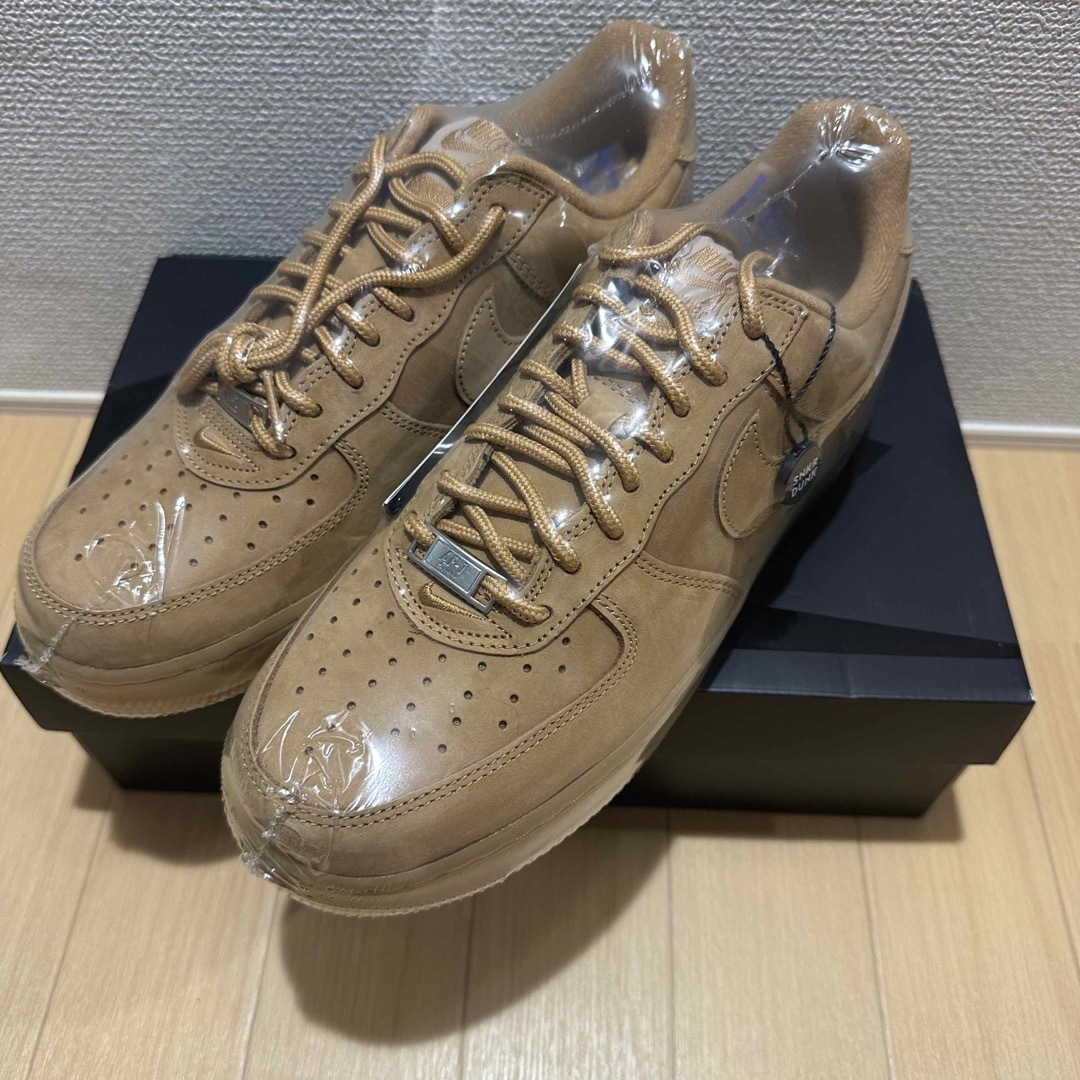 Supreme×Air Force 1 Low "Flax/Wheat" 5