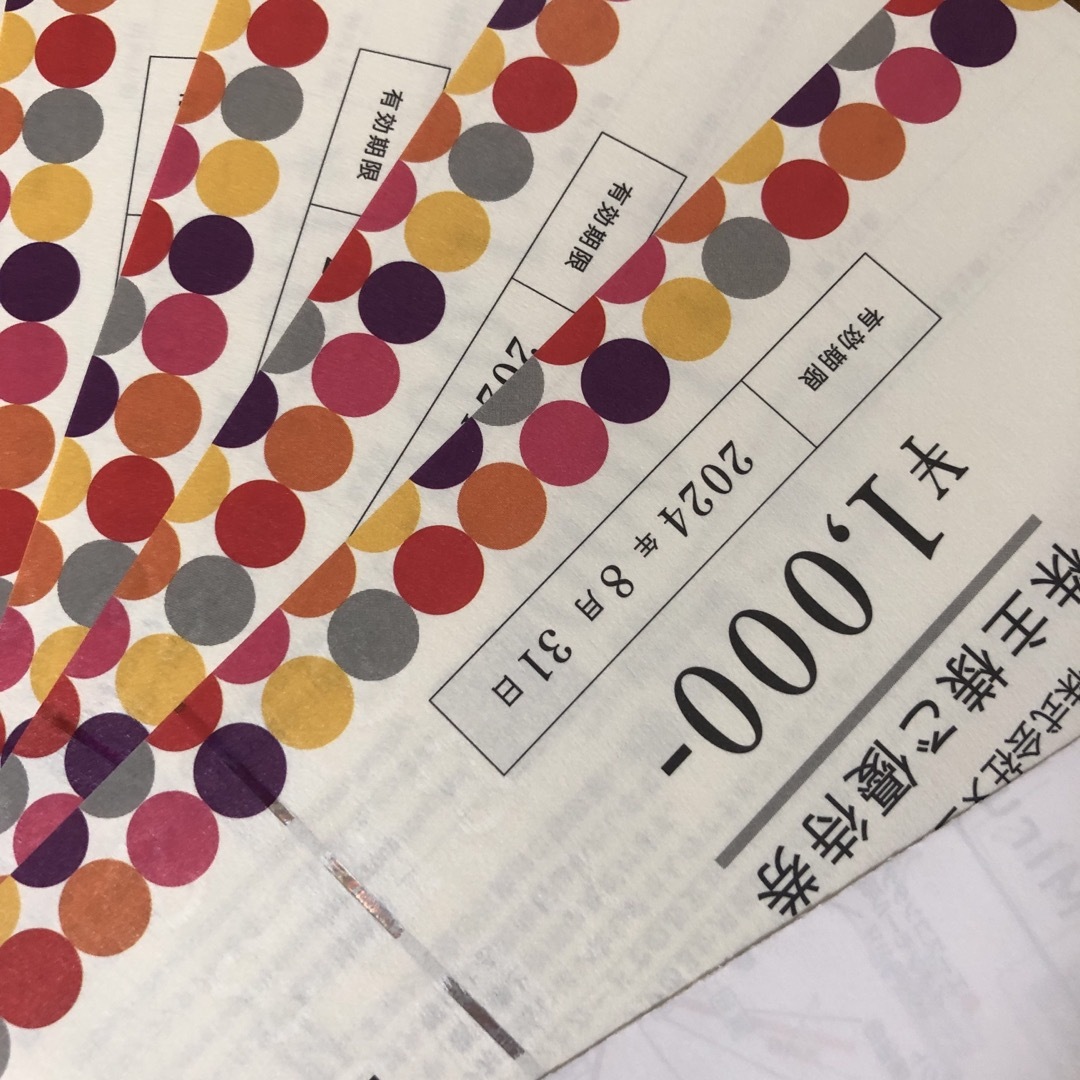 メニコンの株主優待券16000円分（1000円×16枚）の通販 by N Njun1's ...