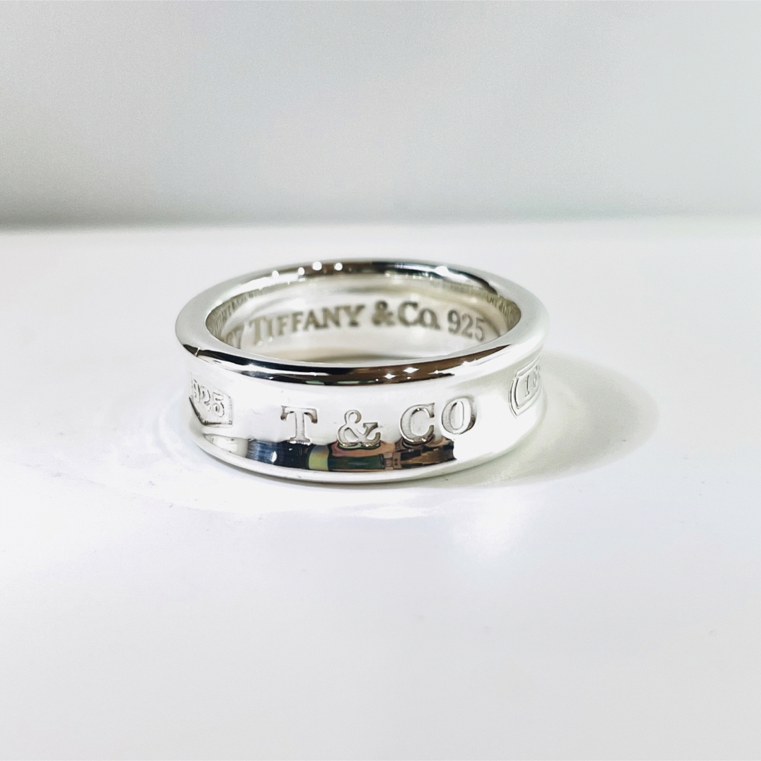 美品 ティファニー 1837 リング 16号-