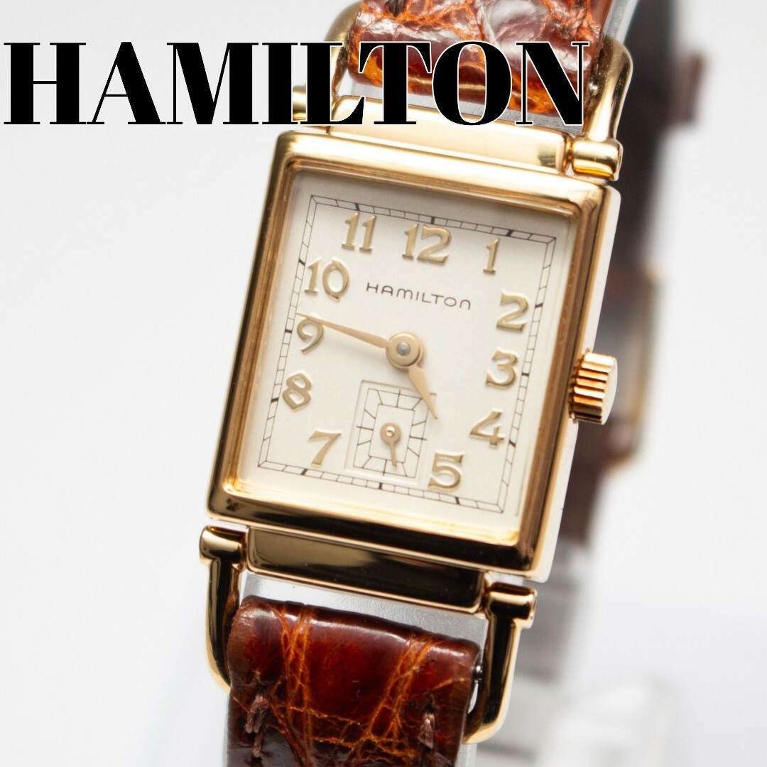 美品】HAMILTON 6196A レディース腕時計 ウィルシャー ハミルトン-