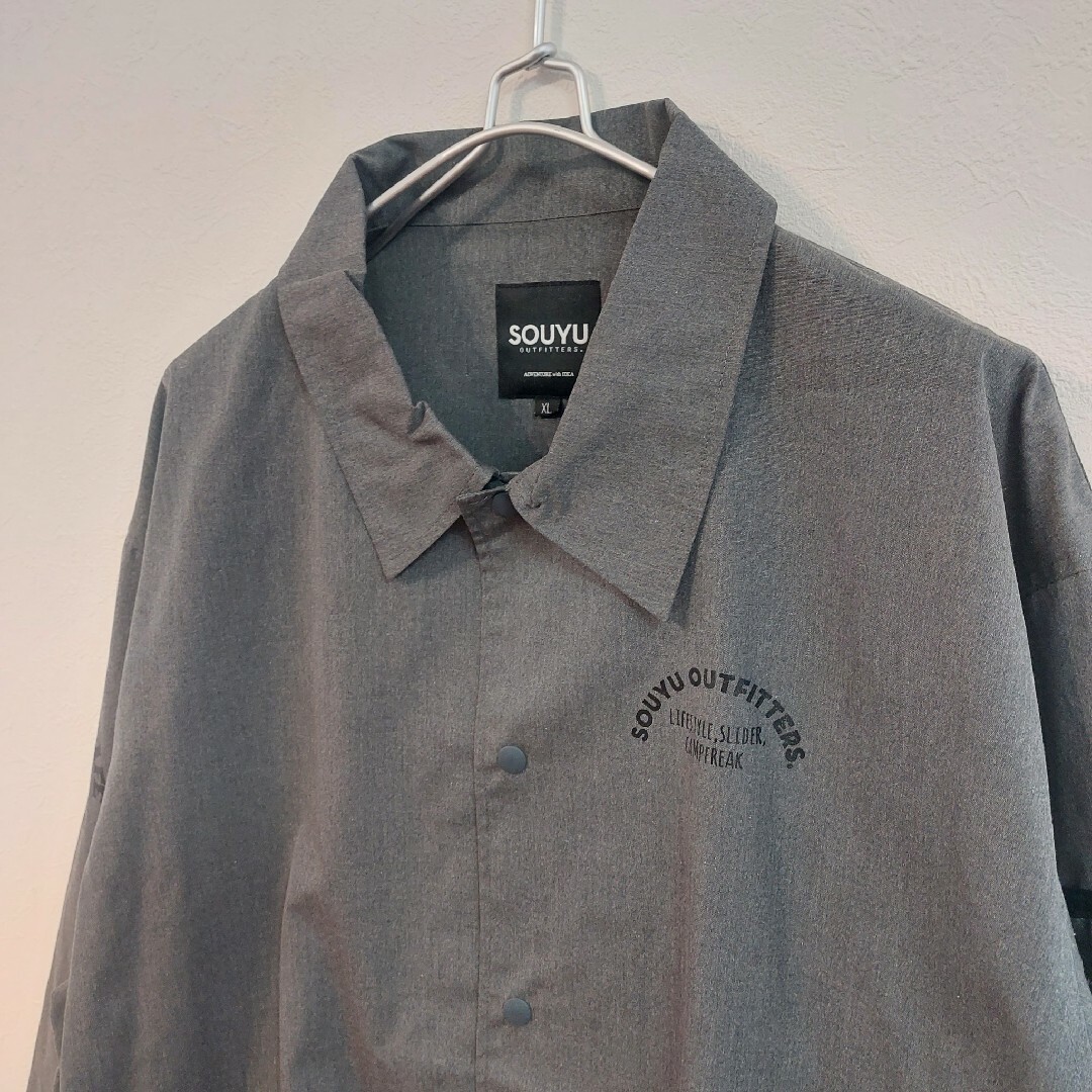 【SOUYU OUTFITTERS】美品コーチジャケット アウトドア メンズXL